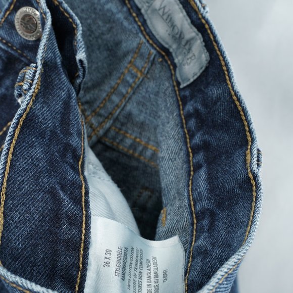 WINDRIVER  BLUE JEANS MEN'S DENIM  | SIZE 36X30 - Picture 2 of 6